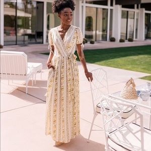 SOLD Gal Meet Glam | Imogene Floral Maxi Dress EUC